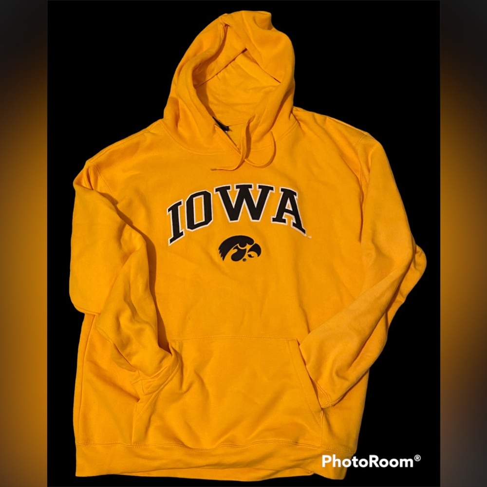 Men’s L Iowa Hawkeyes hoodie sweatshirt.